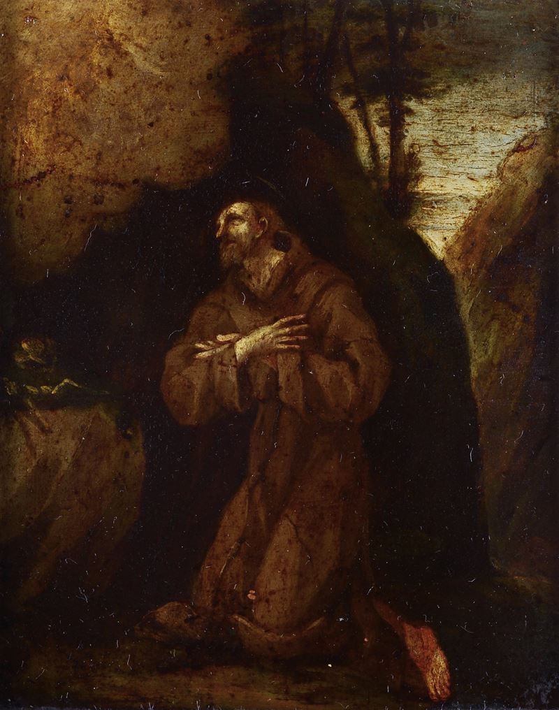 San Francesco in estasi