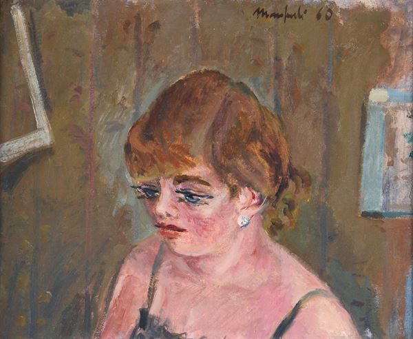 Alberto Manfredi - Ritratto femminile.