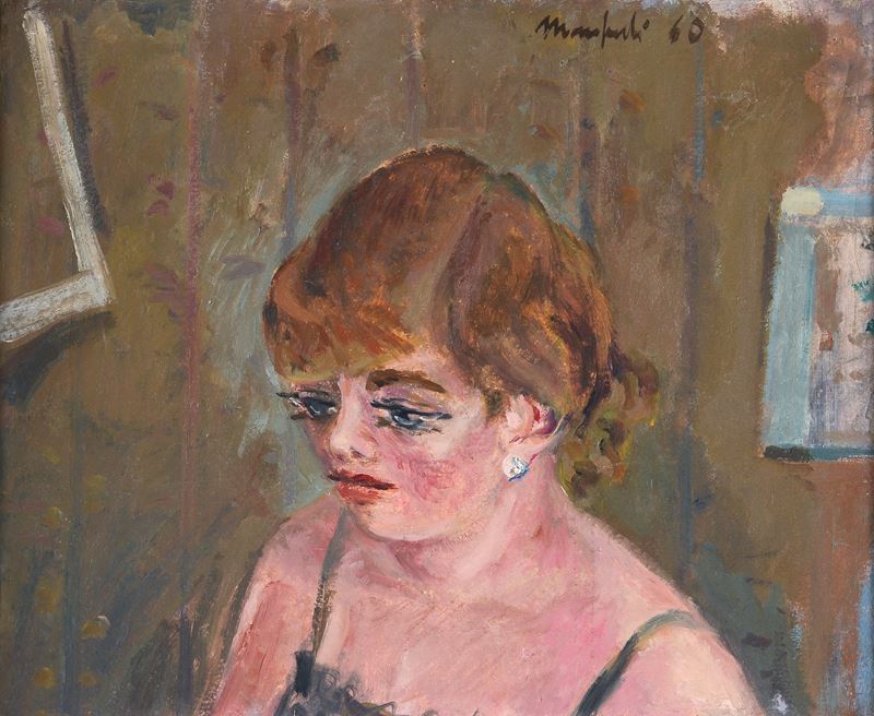 Alberto Manfredi - Ritratto Femminile.