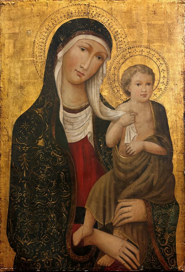 Anonimo, XX sec. - Madonna con Bambino