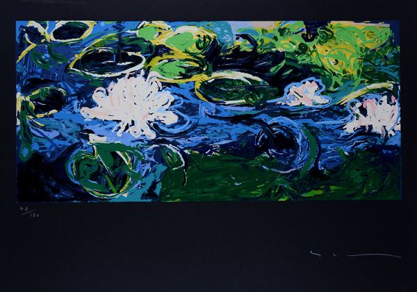 Mario Schifano - Gigli d'acqua