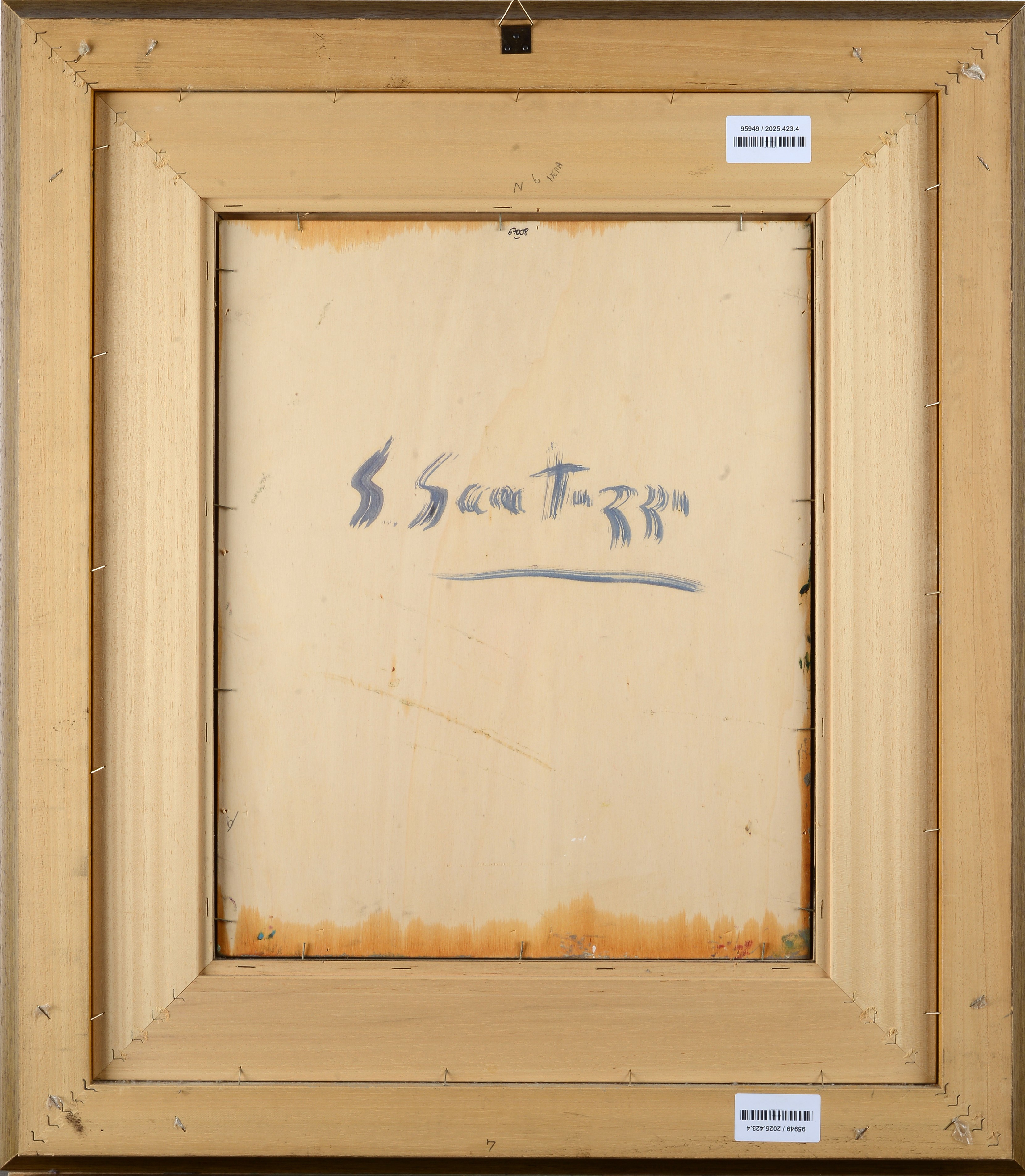 Sergio Scatizzi - Natura morta, olio su tavola