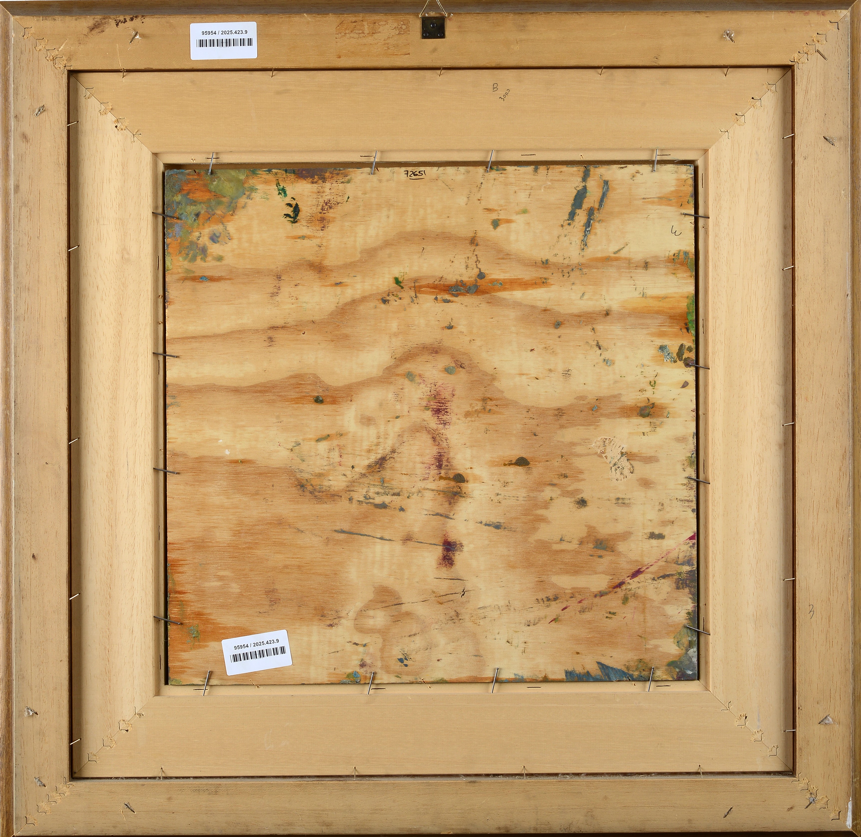 Sergio Scatizzi - Paesaggio, olio su tavola