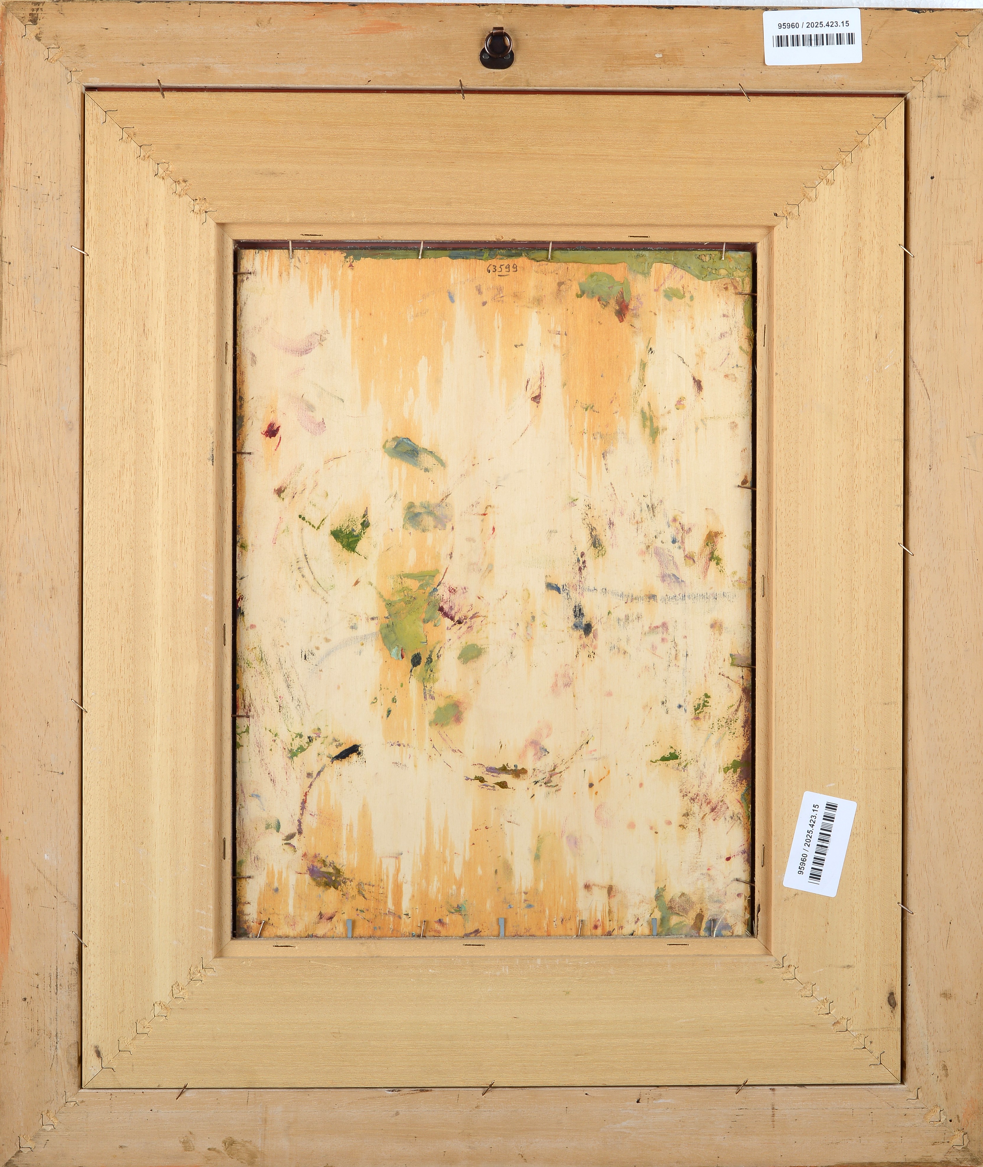 Sergio Scatizzi - Paesaggio, olio su tavola
