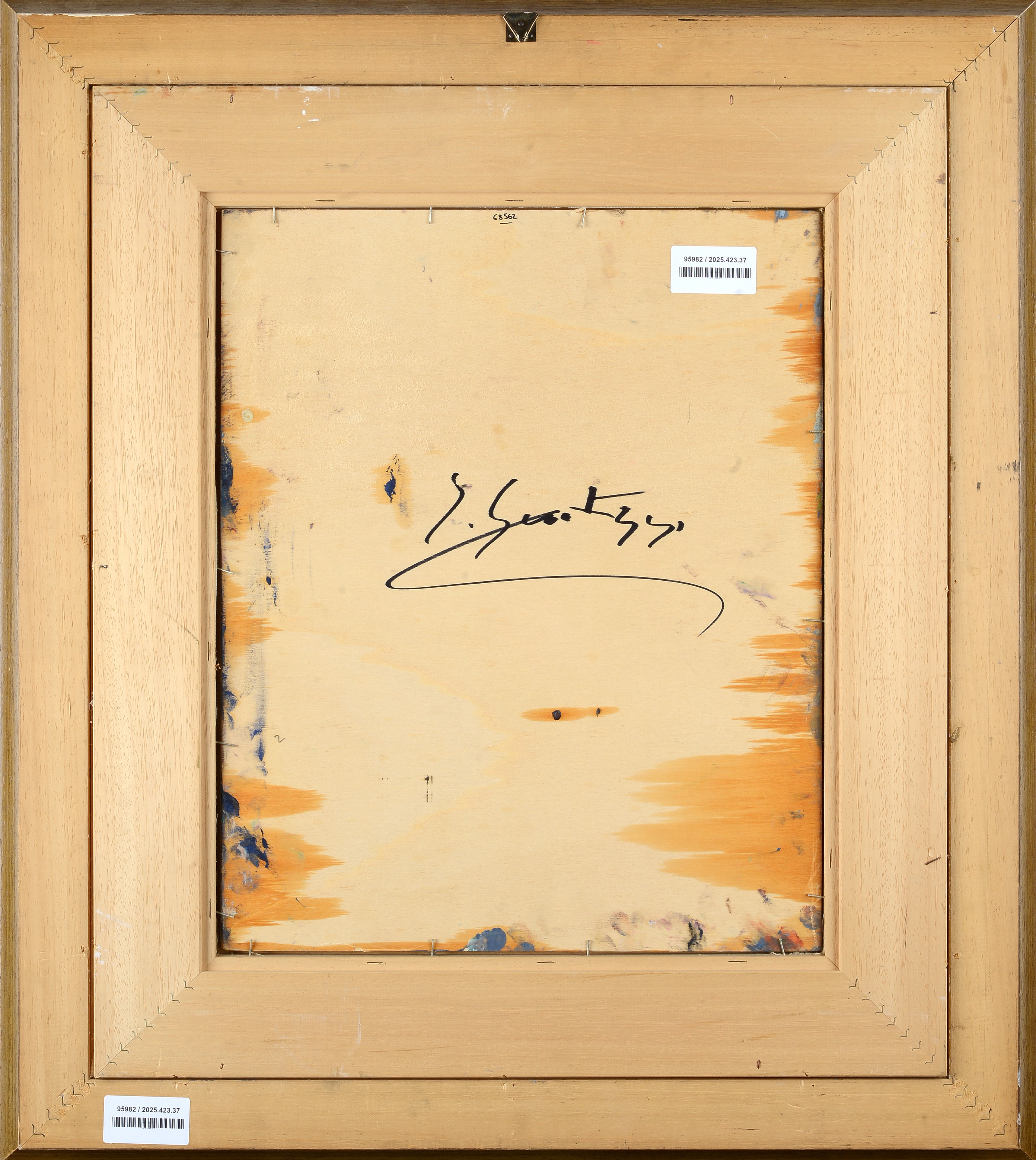 Sergio Scatizzi - Paesaggio, olio su tavola