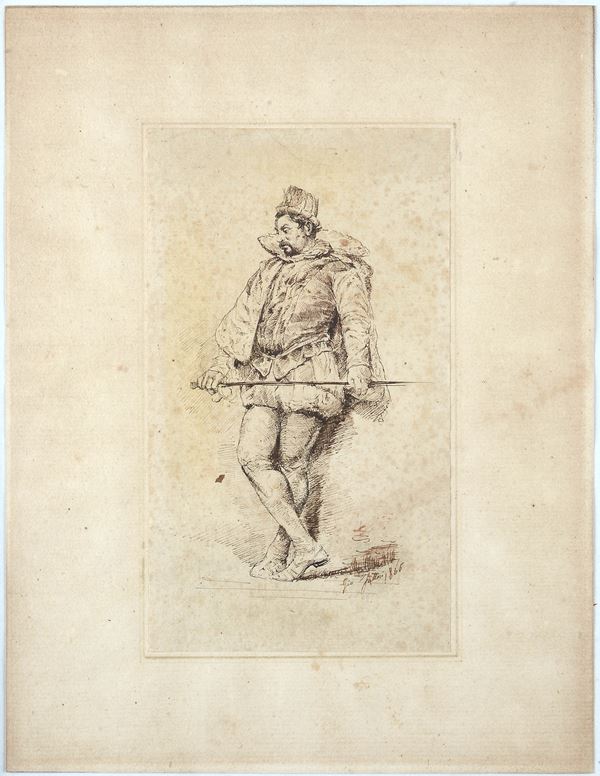 Giovanni Fattori - Spadaccino