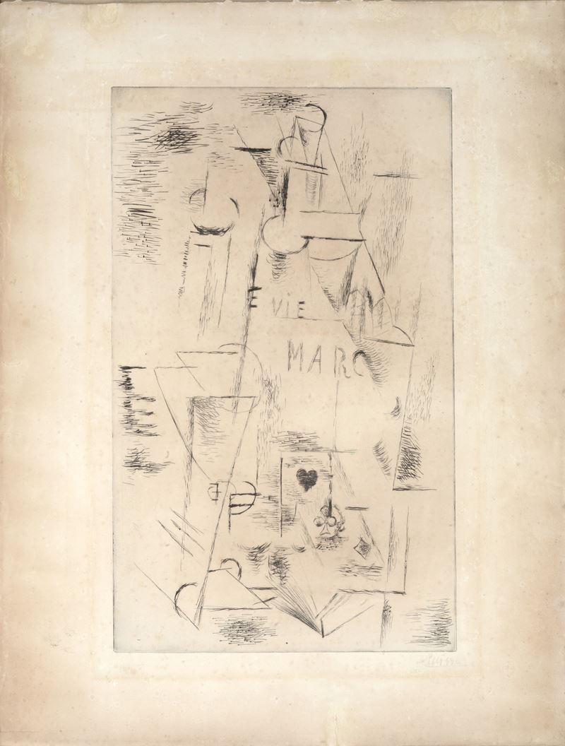 Nature morte à la bouteille de Marc