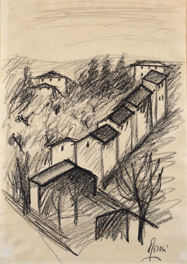 Ottone Rosai - Paesaggio