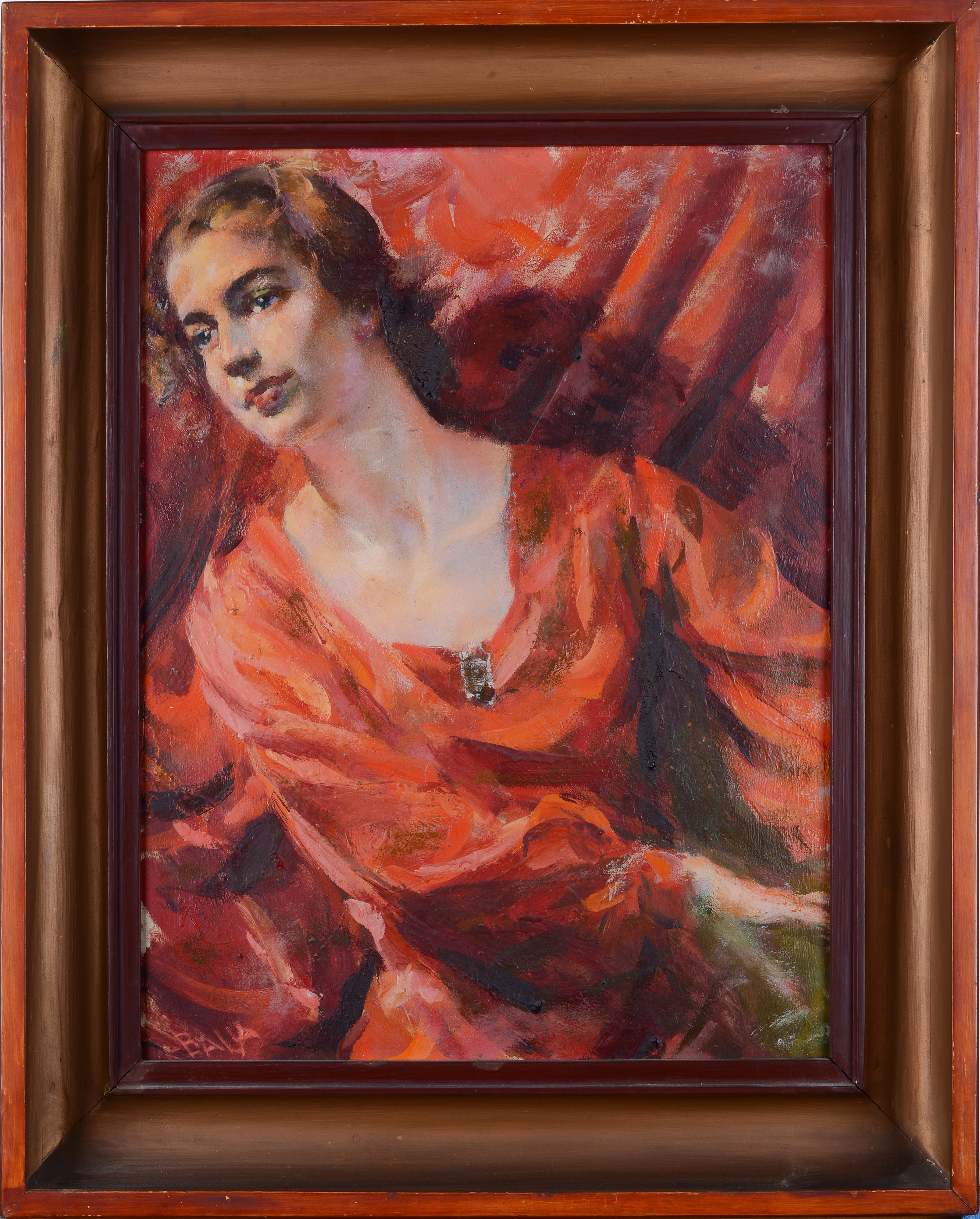 Fiamma fuggente; Ritratto di Elica Balla a 21 anni