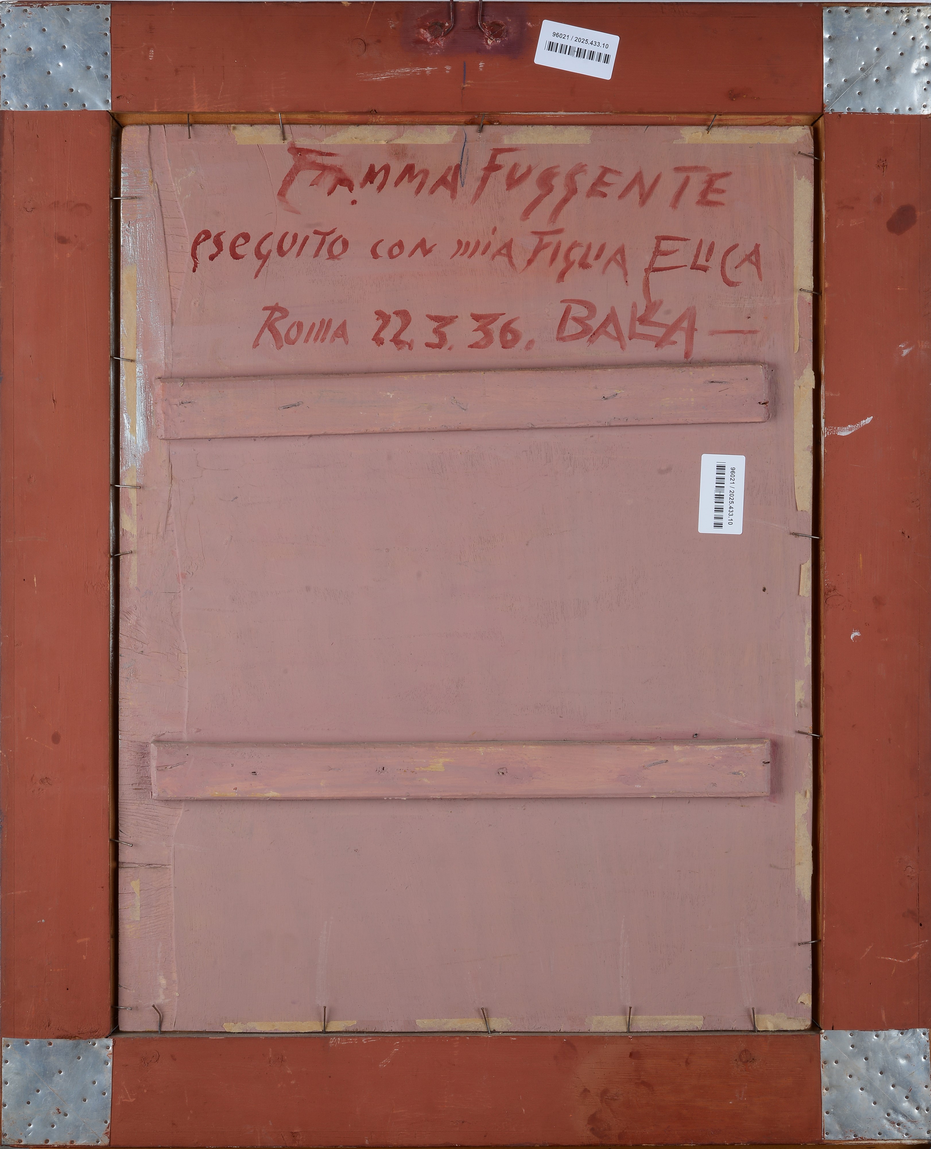 Fiamma fuggente; Ritratto di Elica Balla a 21 anni