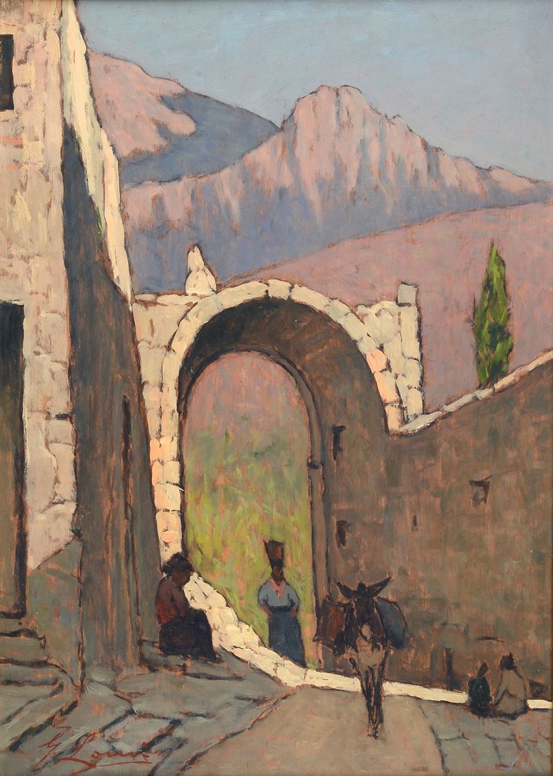 Strada con arco