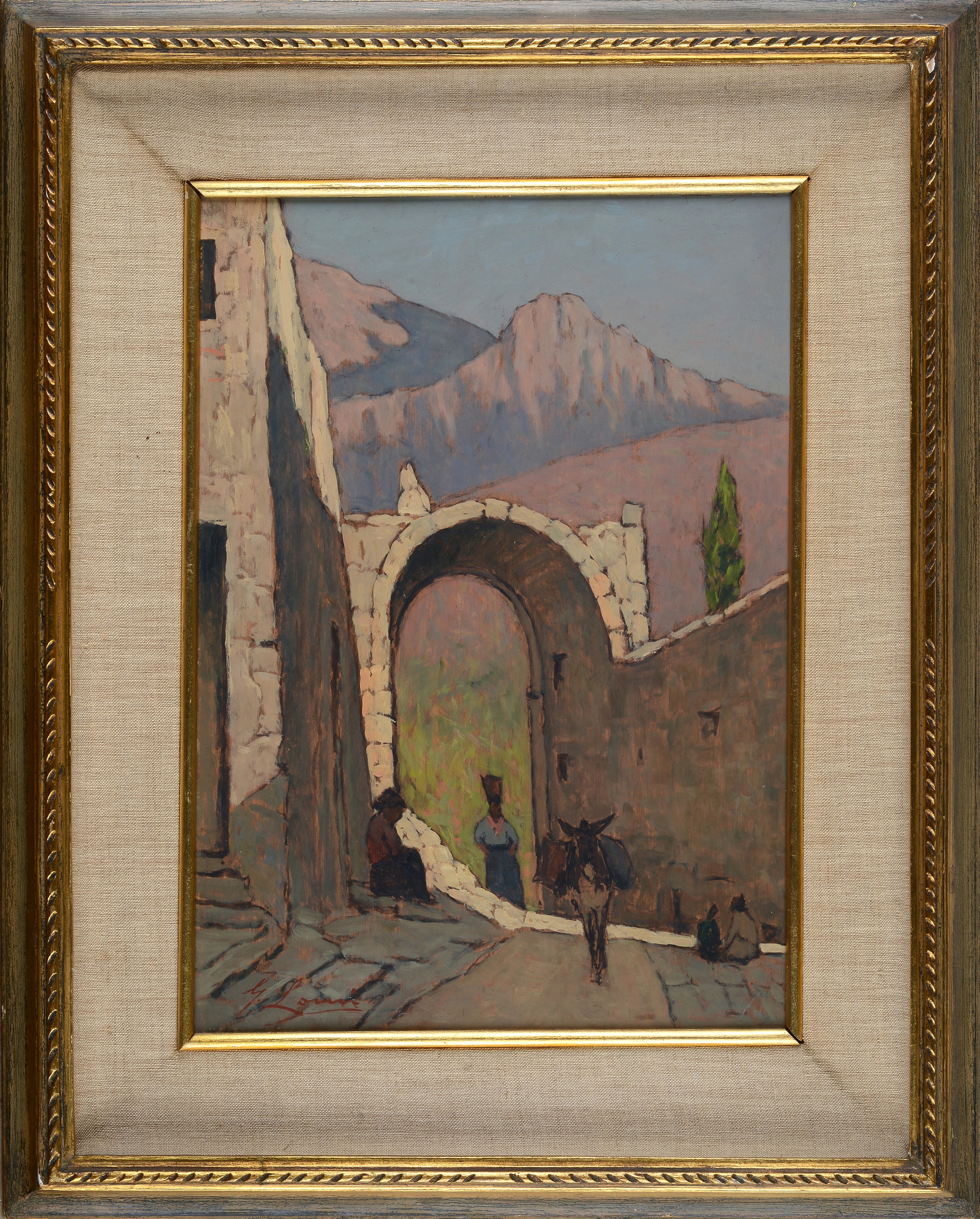 Strada con arco