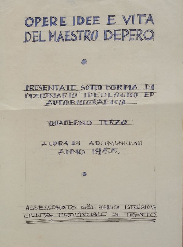 Fortunato Depero - ..Works, ideas and life