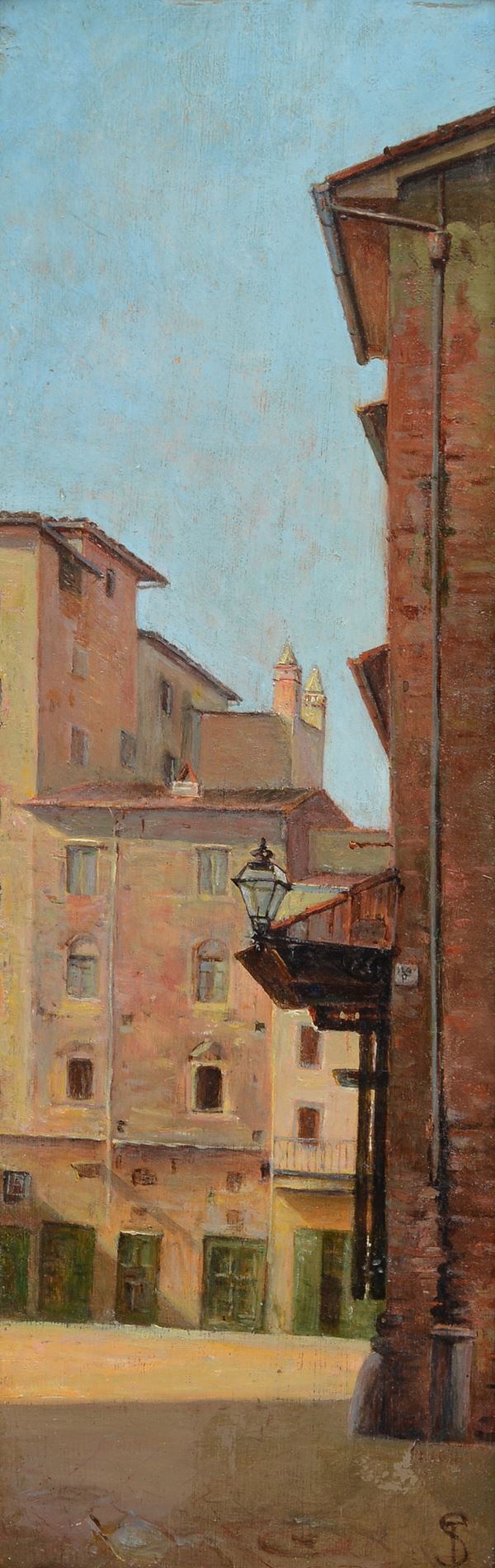 Attr. a Telemaco Signorini - Old Market Square