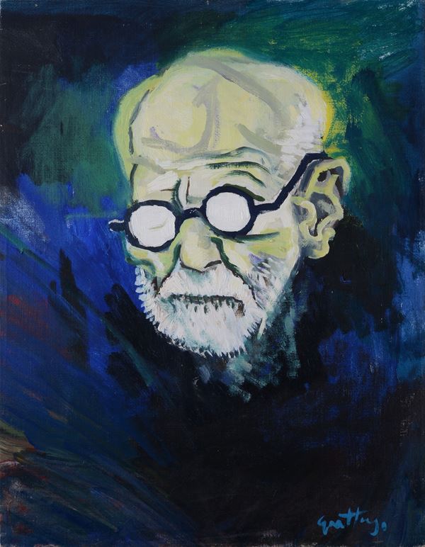 Renato Guttuso - Freud