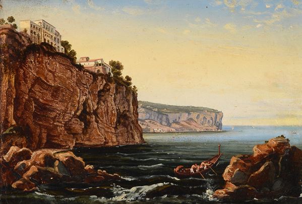 Attr. a Silvestr Ščedrin - Coastal view