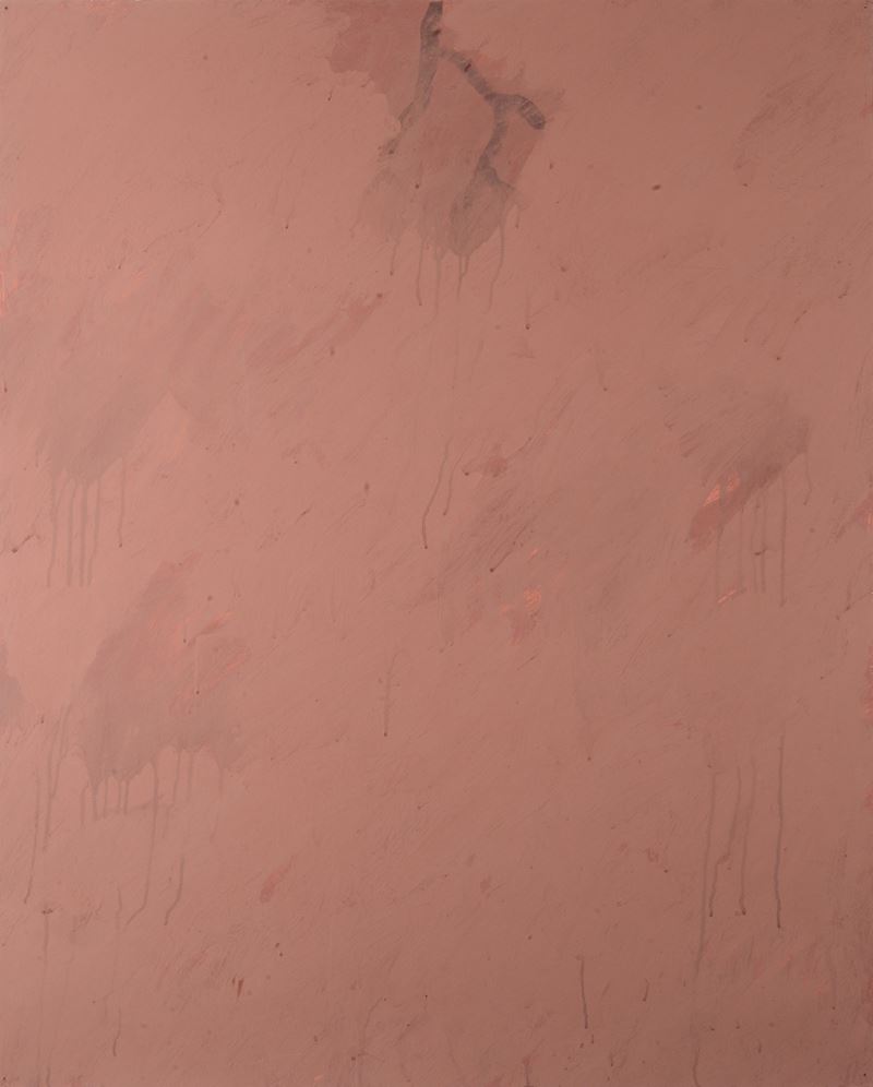 James Brown - Senza titolo, pittura su cartone, 1989