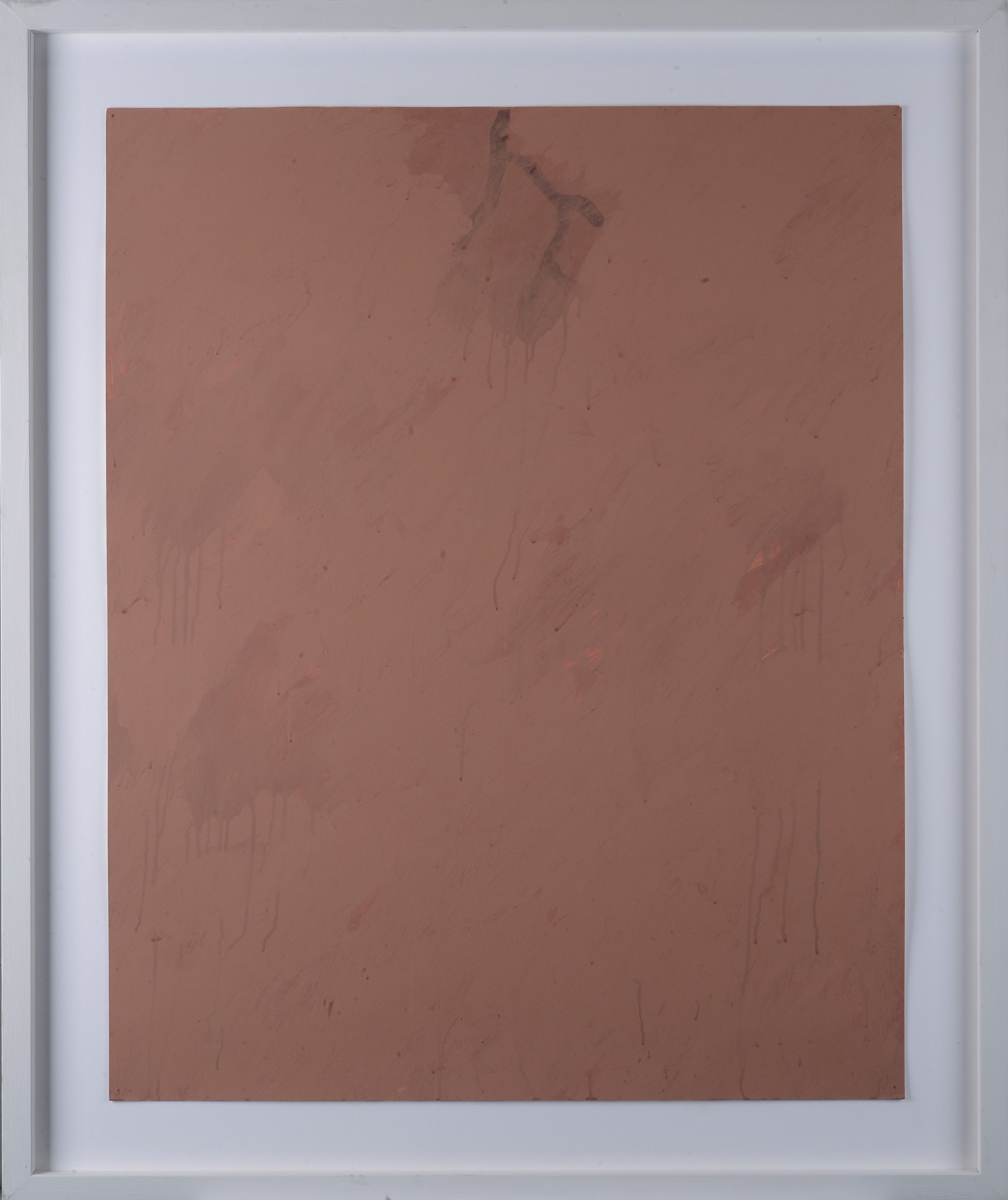 James Brown - Senza titolo, pittura su cartone, 1989