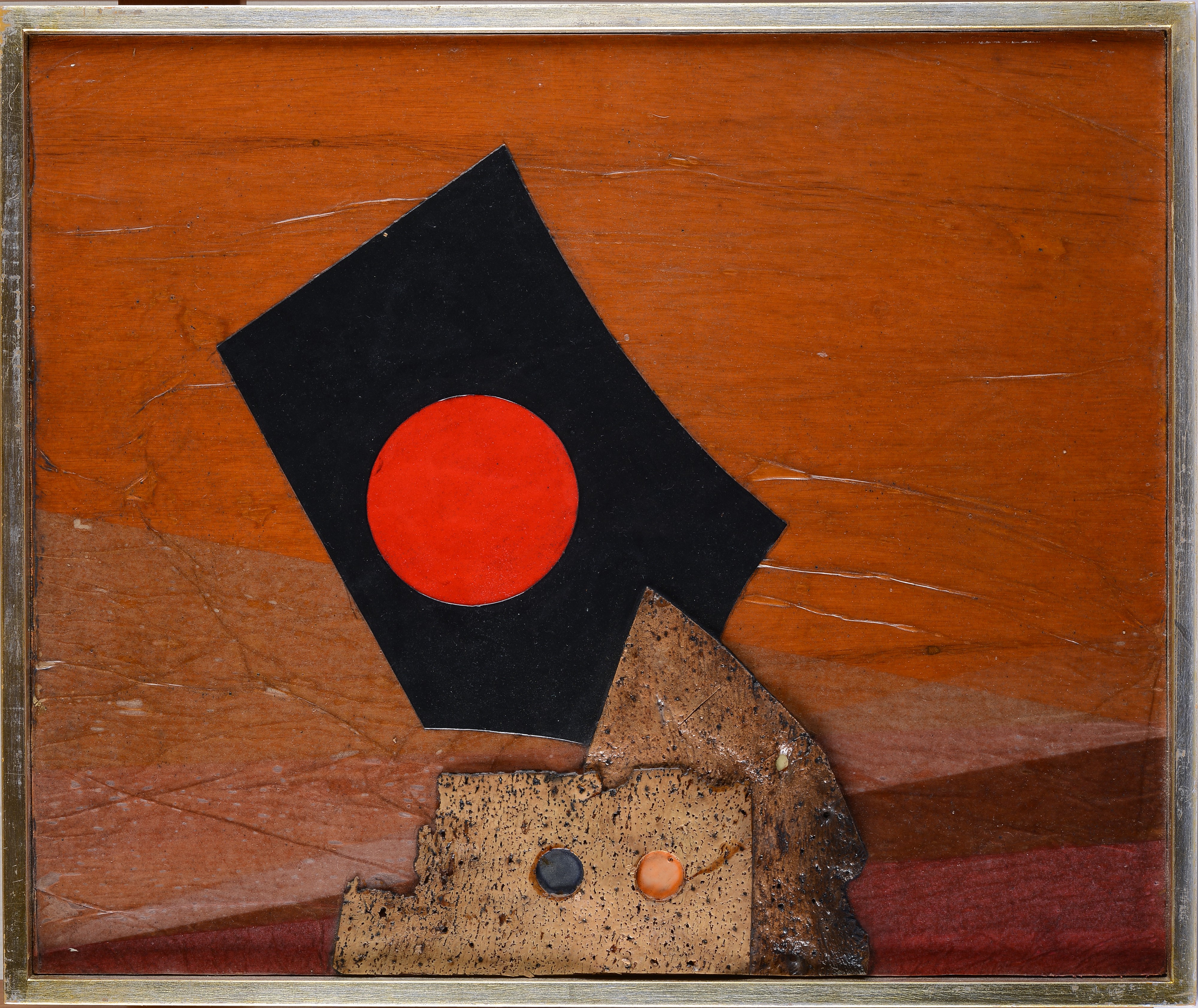 Roberto Crippa - Collage su tavola