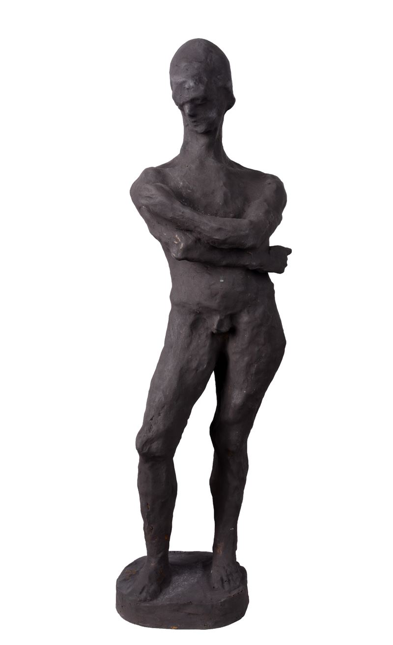 Mirko Basaldella - Danzatore - scultura in bronzo