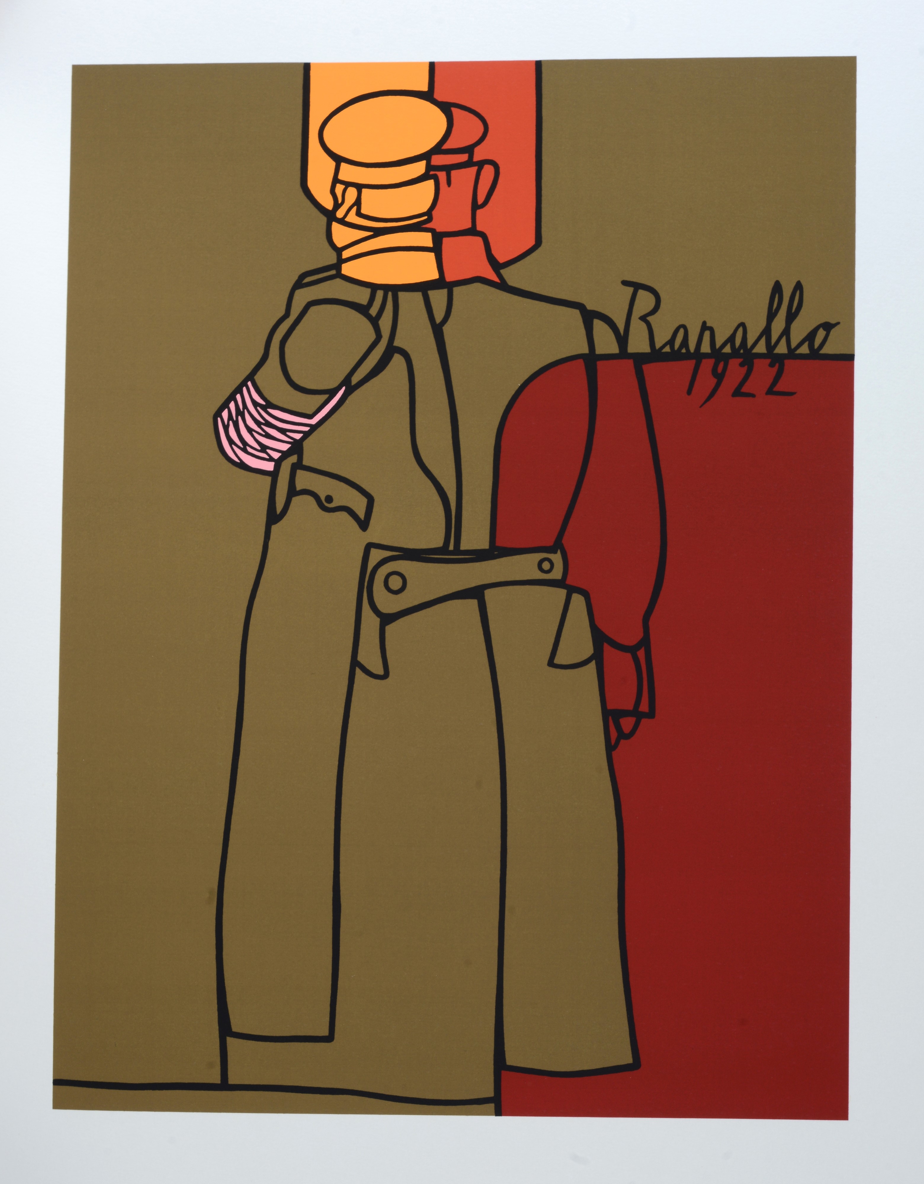 Valerio Adami - Das Reich - Serigrafia, 1974
