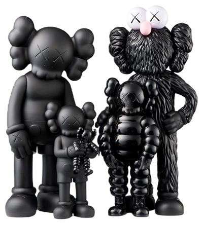 Kaws Family - Scultura in vinile verniciato - 2021