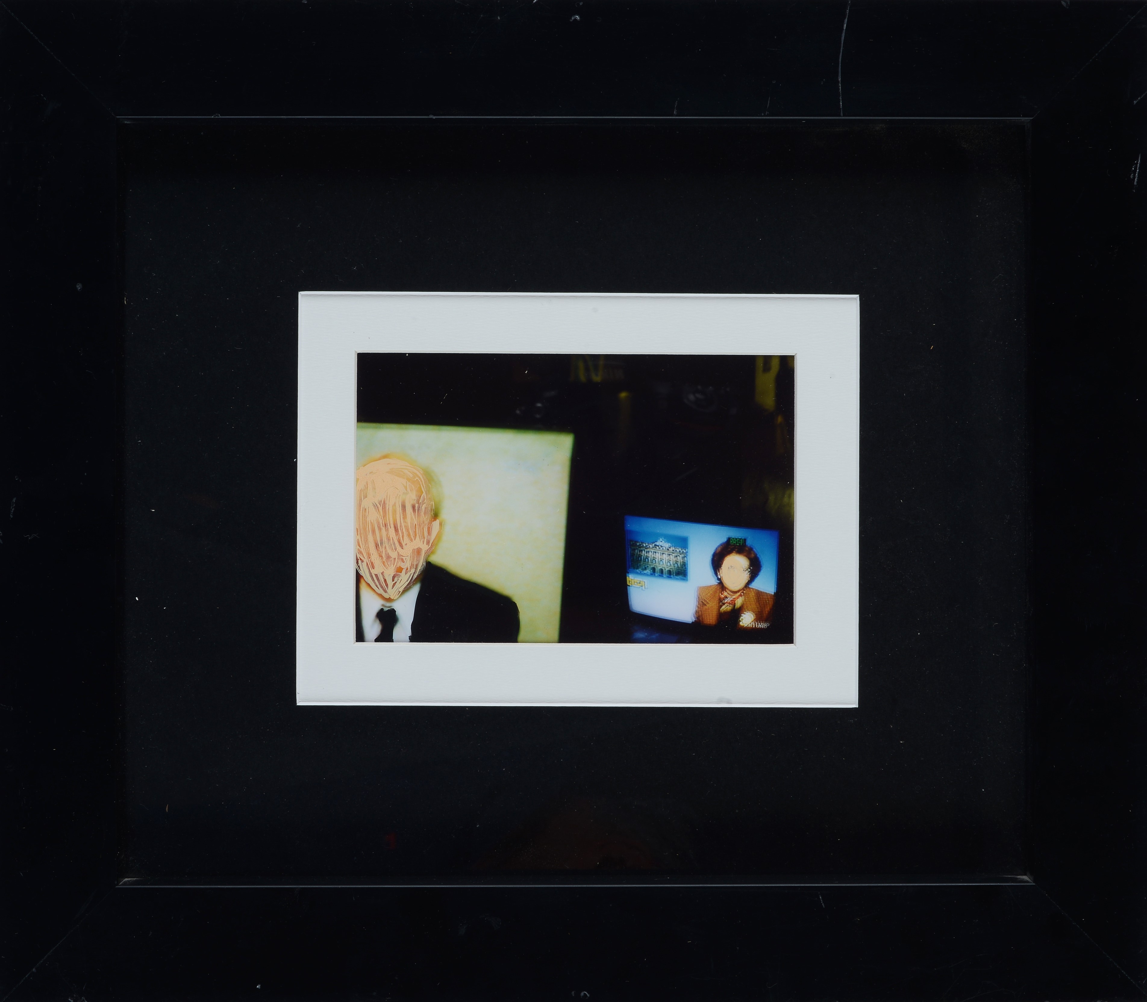 Mario Schifano - Fotografia ritoccata a mano