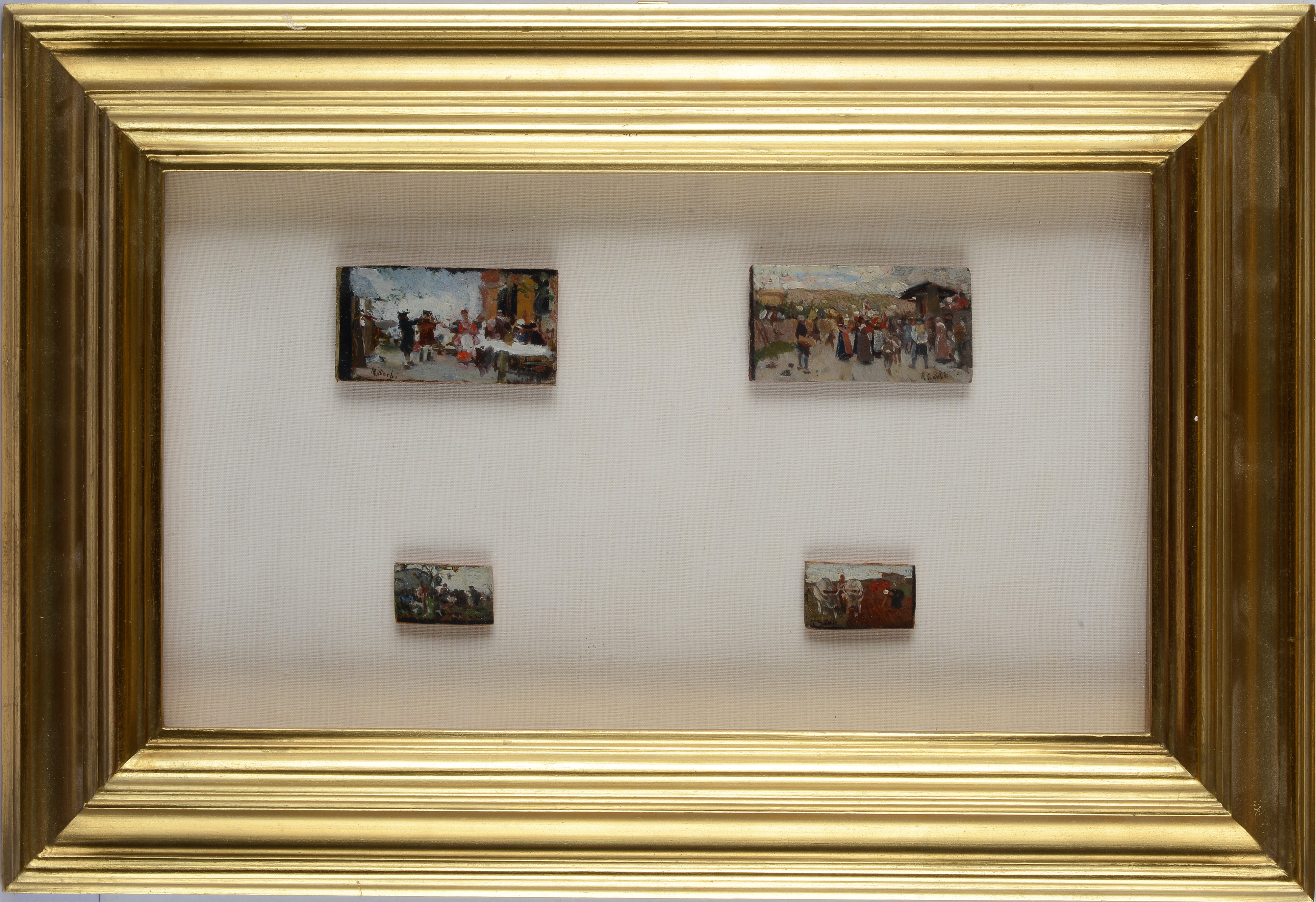 Quattro piccoli dipinti