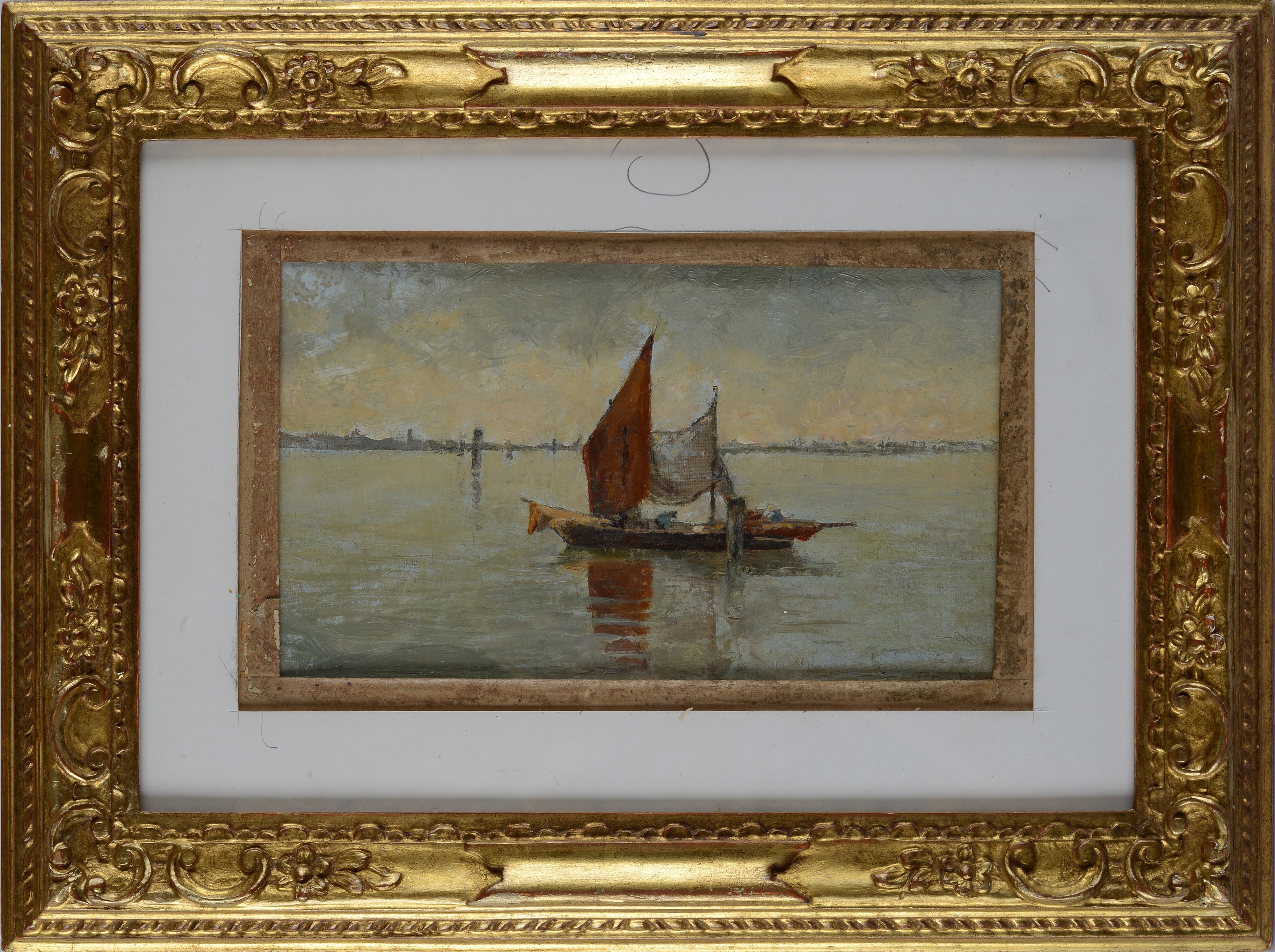 Pescatori in laguna (Vele in laguna)