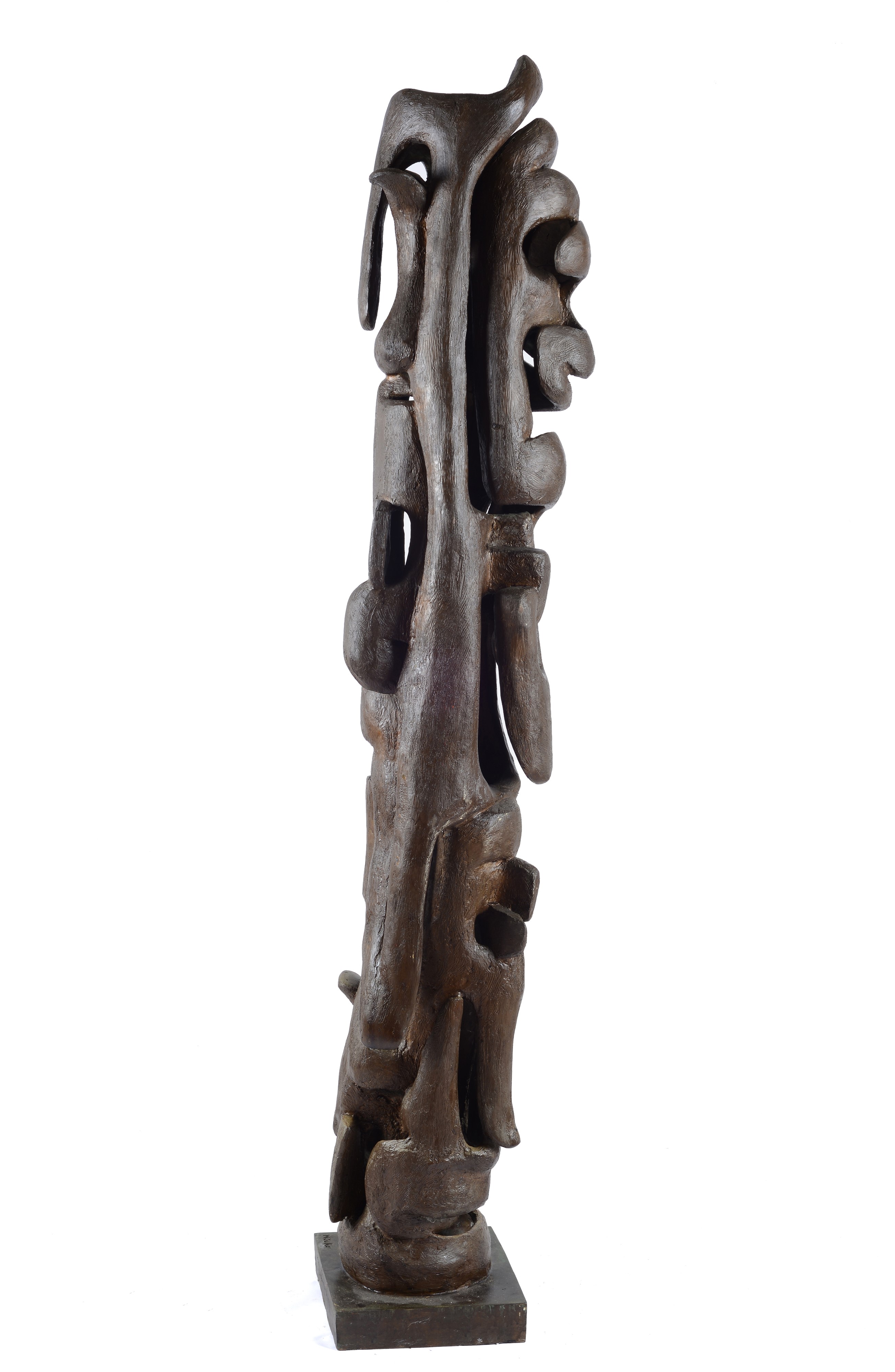 Mirko Basaldella - Totem, scultura in bronzo, 1957, es. 2/3