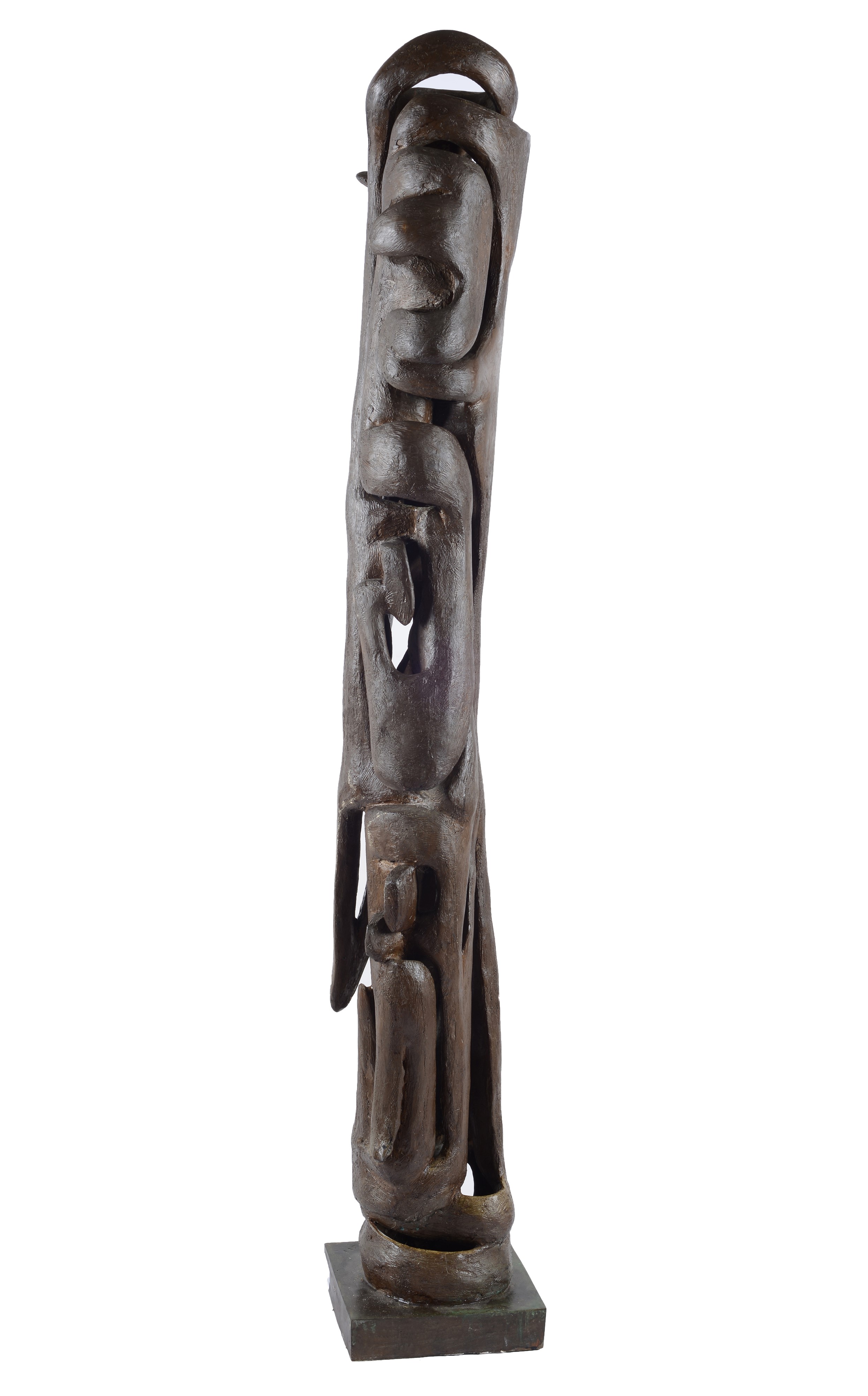 Mirko Basaldella - Totem, scultura in bronzo, 1957, es. 2/3