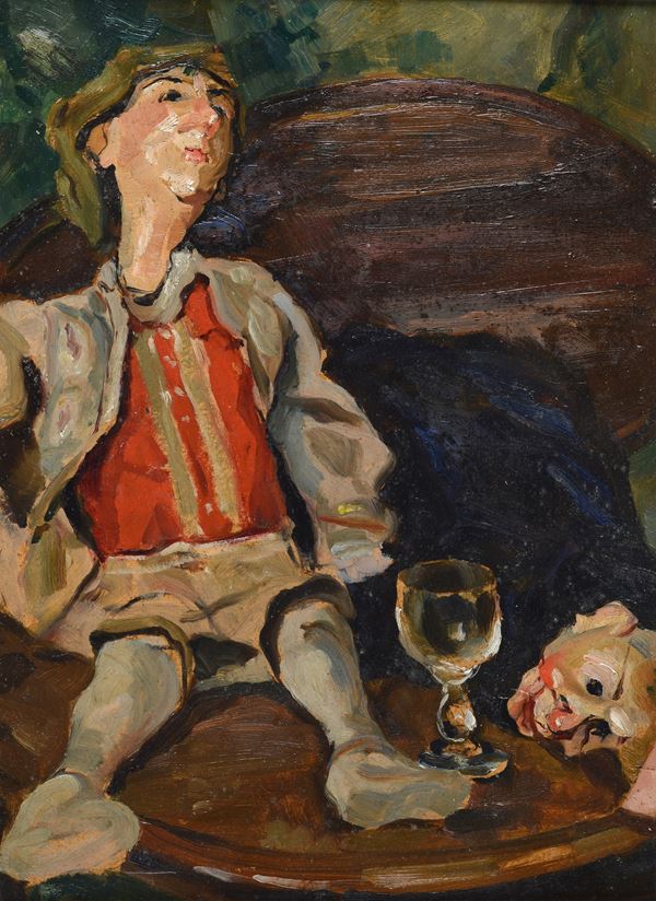 Carlo Cherubini - Natura morta con marionette