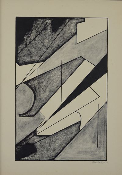 Senza titolo - Litografia, 380x280 mm, es. 66/100