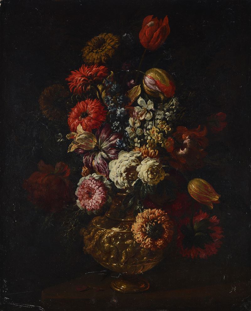 Vaso con fiori