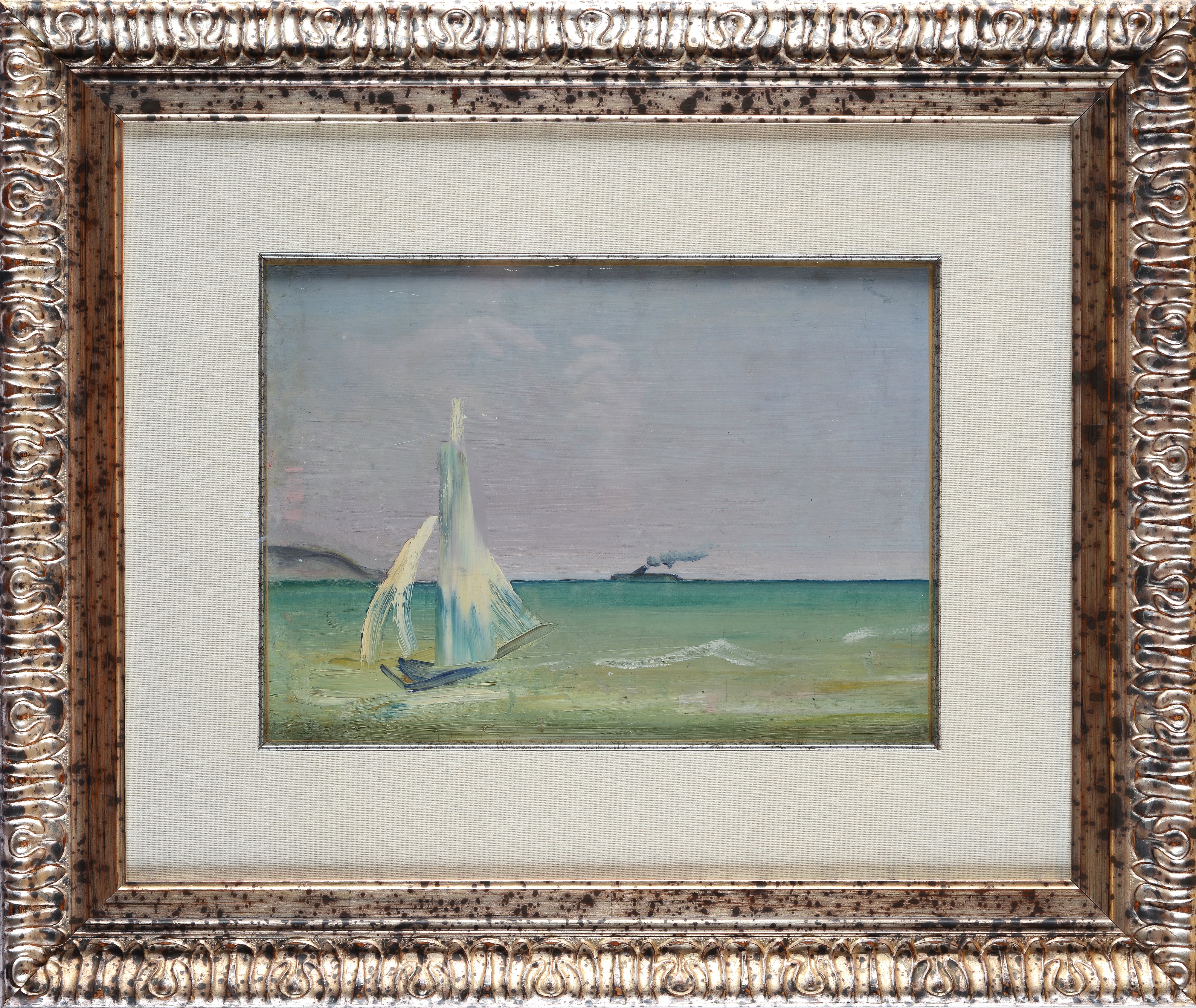 Osvaldo Licini - Marina, olio su tela