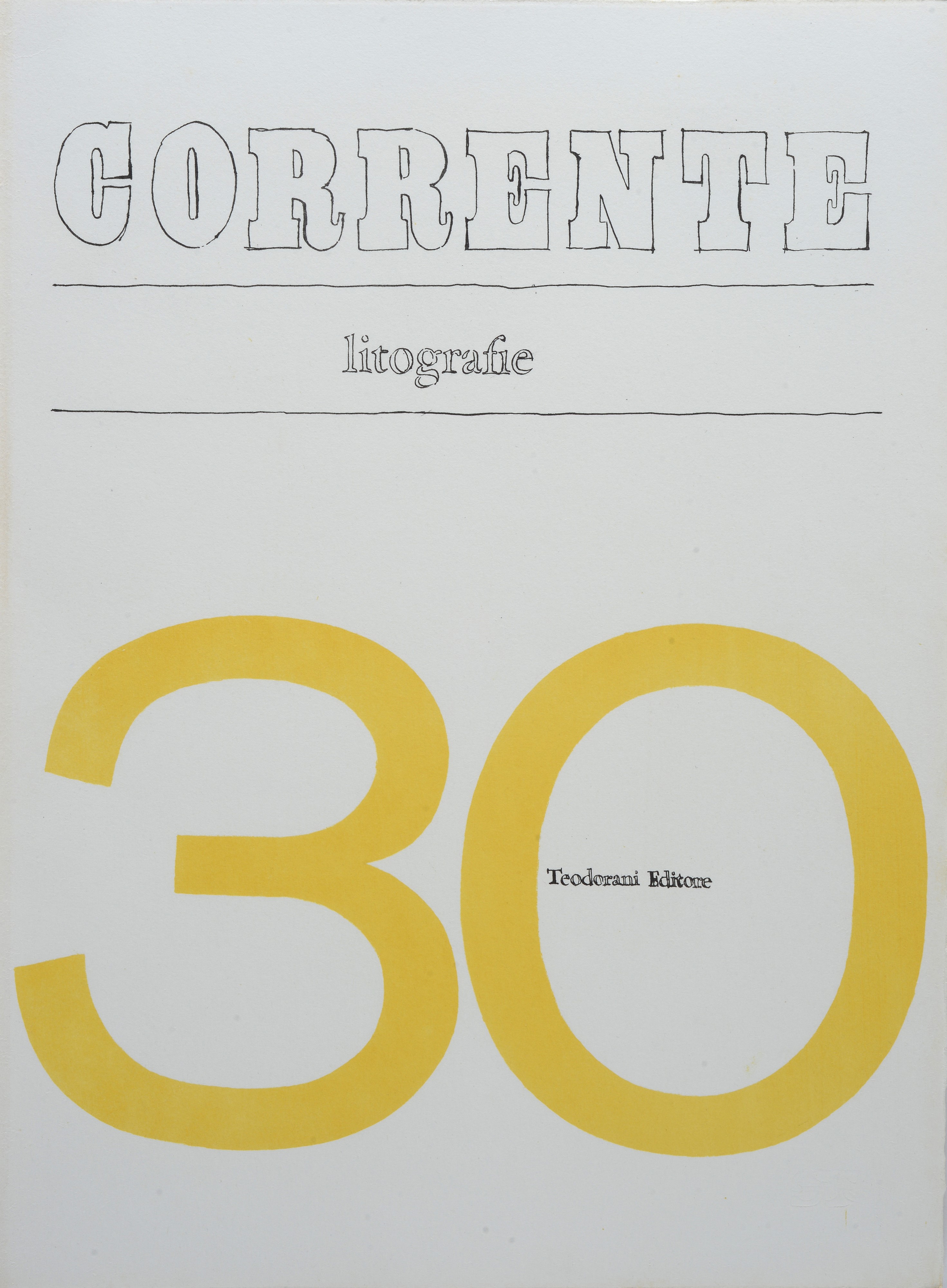 Gruppo Corrente Teodorani, Corrente – Cartella litografica commemorativa, 1967