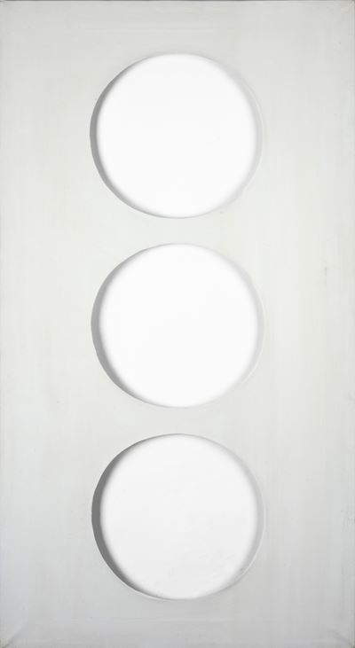 Volume, idropittura su tela, 1959