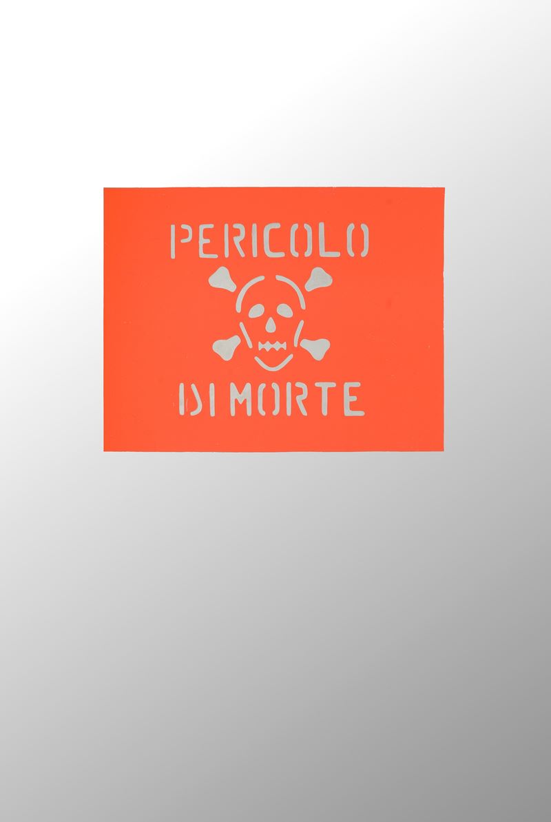 Michelangelo Pistoletto - Pericolo di Morte