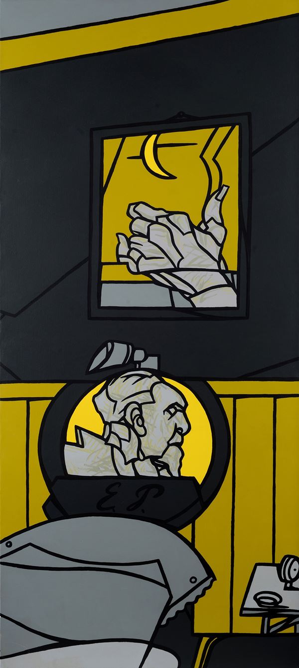 Valerio Adami - Study for the Last Pound