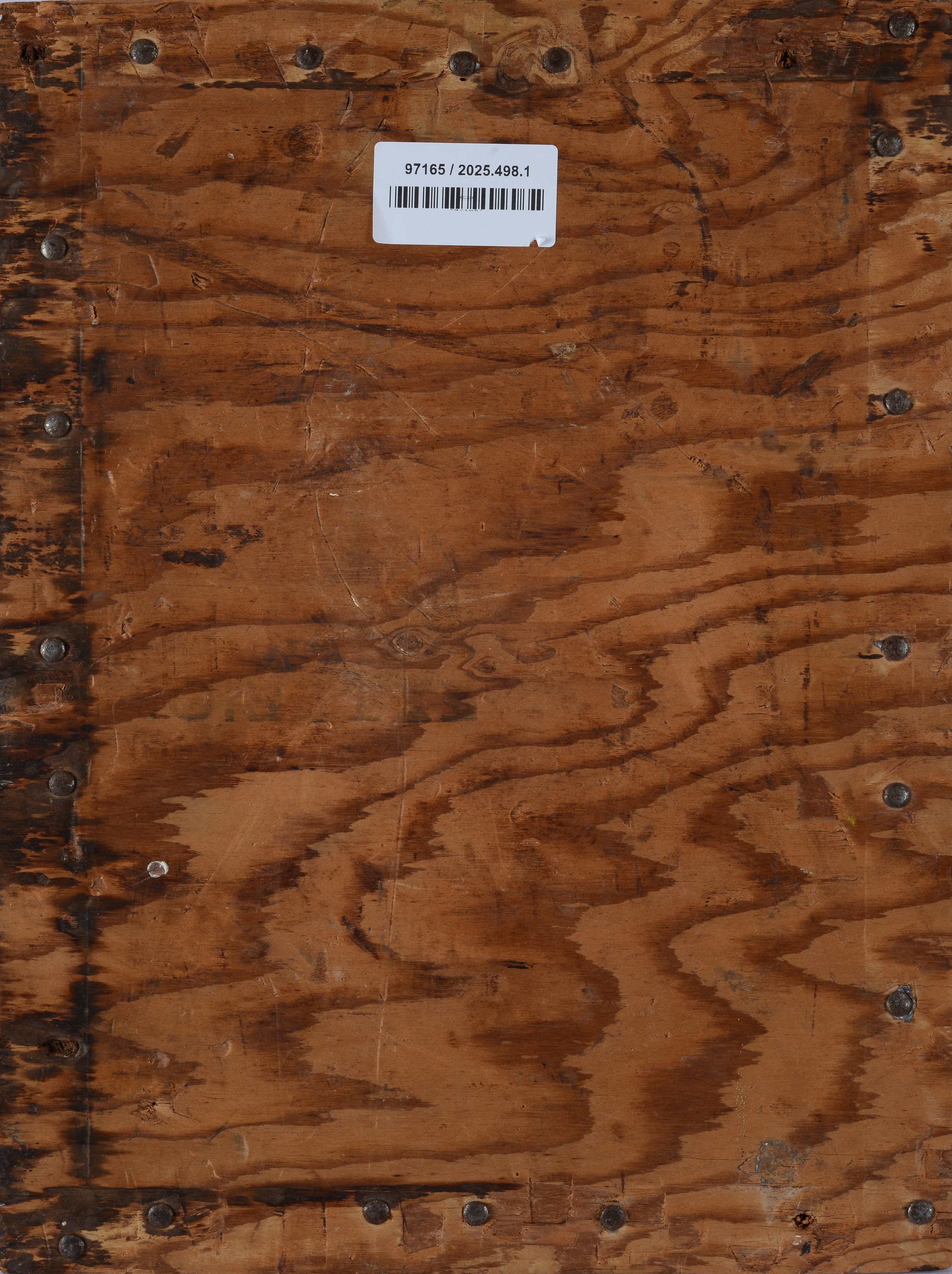 Ottone Rosai - Strada di periferia, olio su tavola
