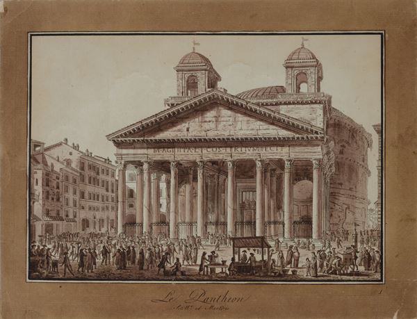 Scuola Francese, inizi XIX sec. - The Pantheon
