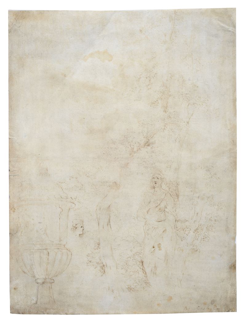 Paesaggio con figure
