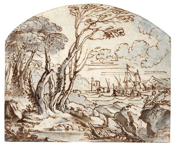 Scuola Napoletana, XVII-XVIII sec. - Landscape