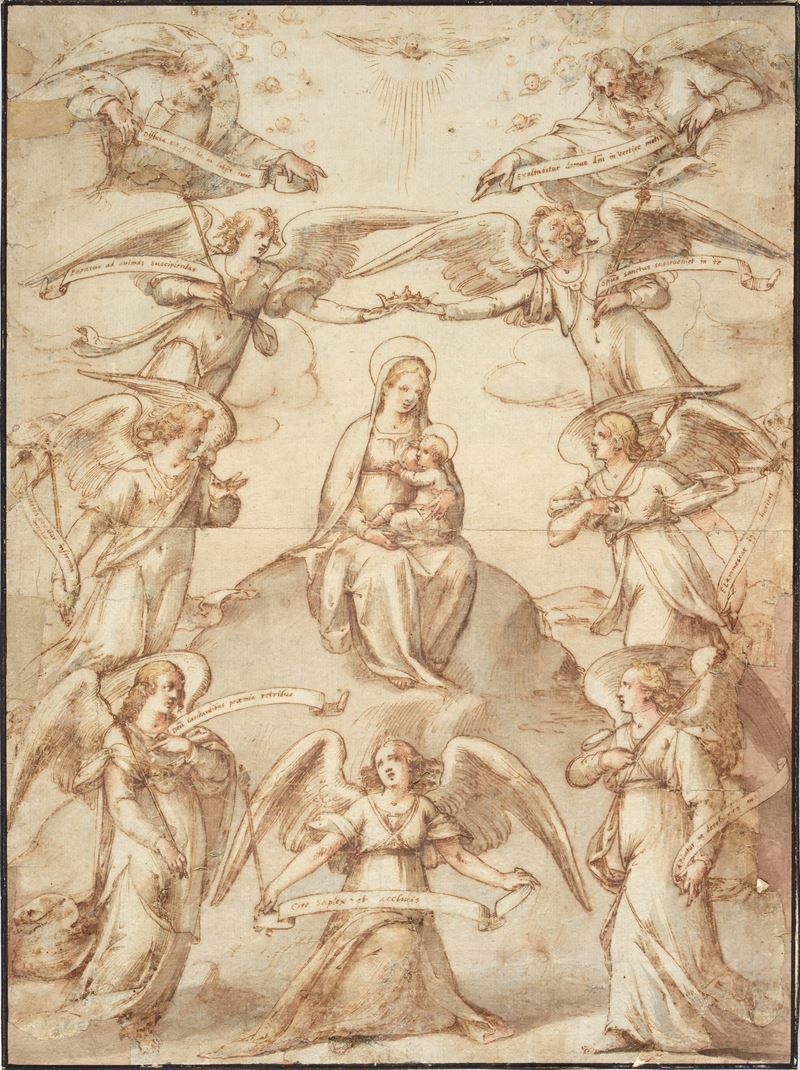 Madonna con Bambino e angeli