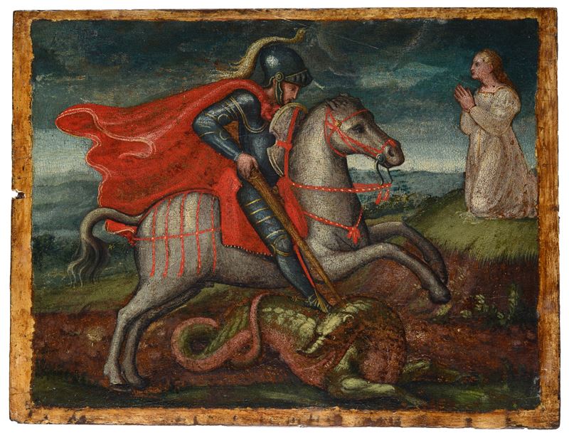 San Giorgio che uccide il drago