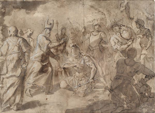 Scuola Lombarda, XVII sec. - Soldier's Blessing
