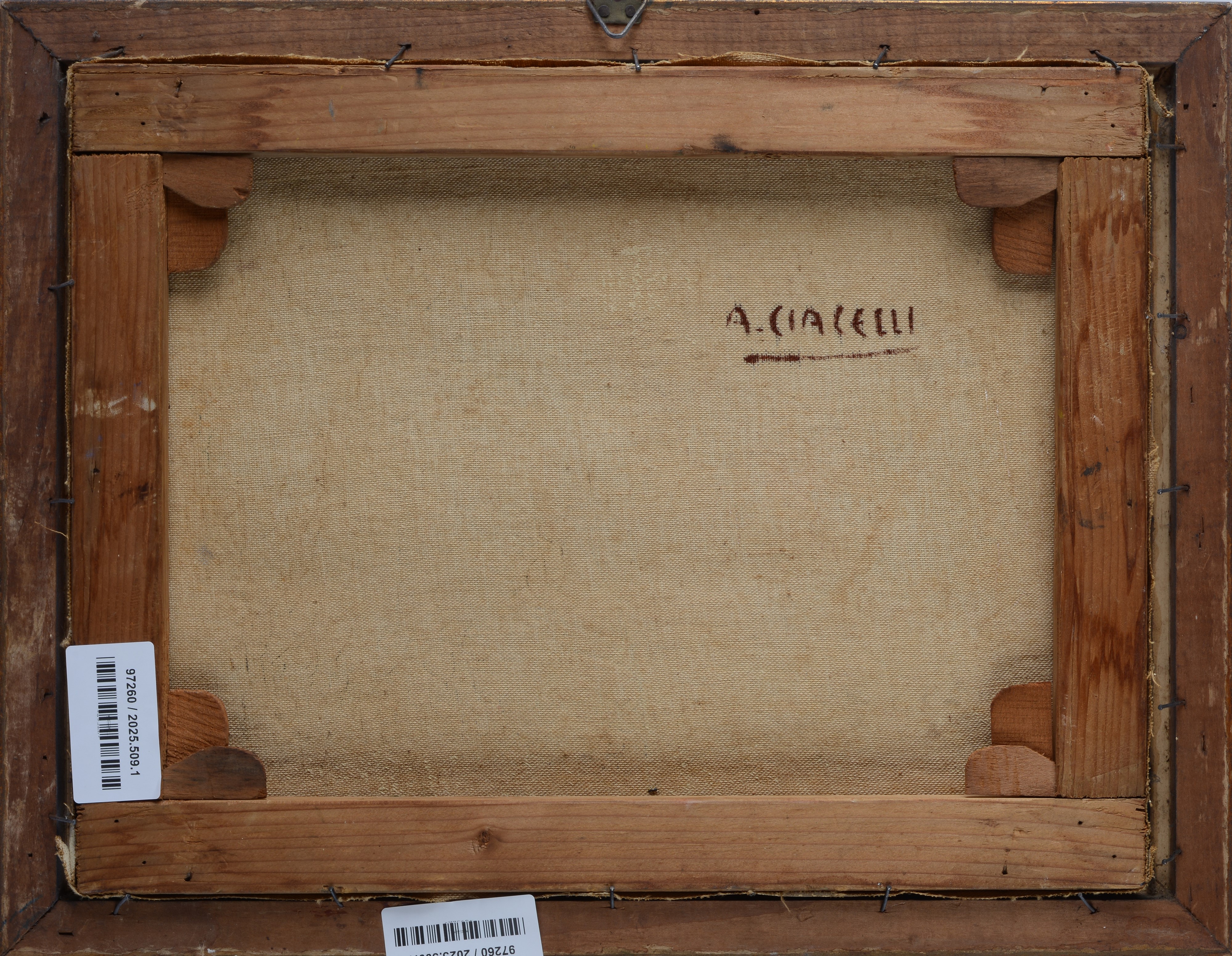 Arturo Ciacelli - Aerei, olio su tela