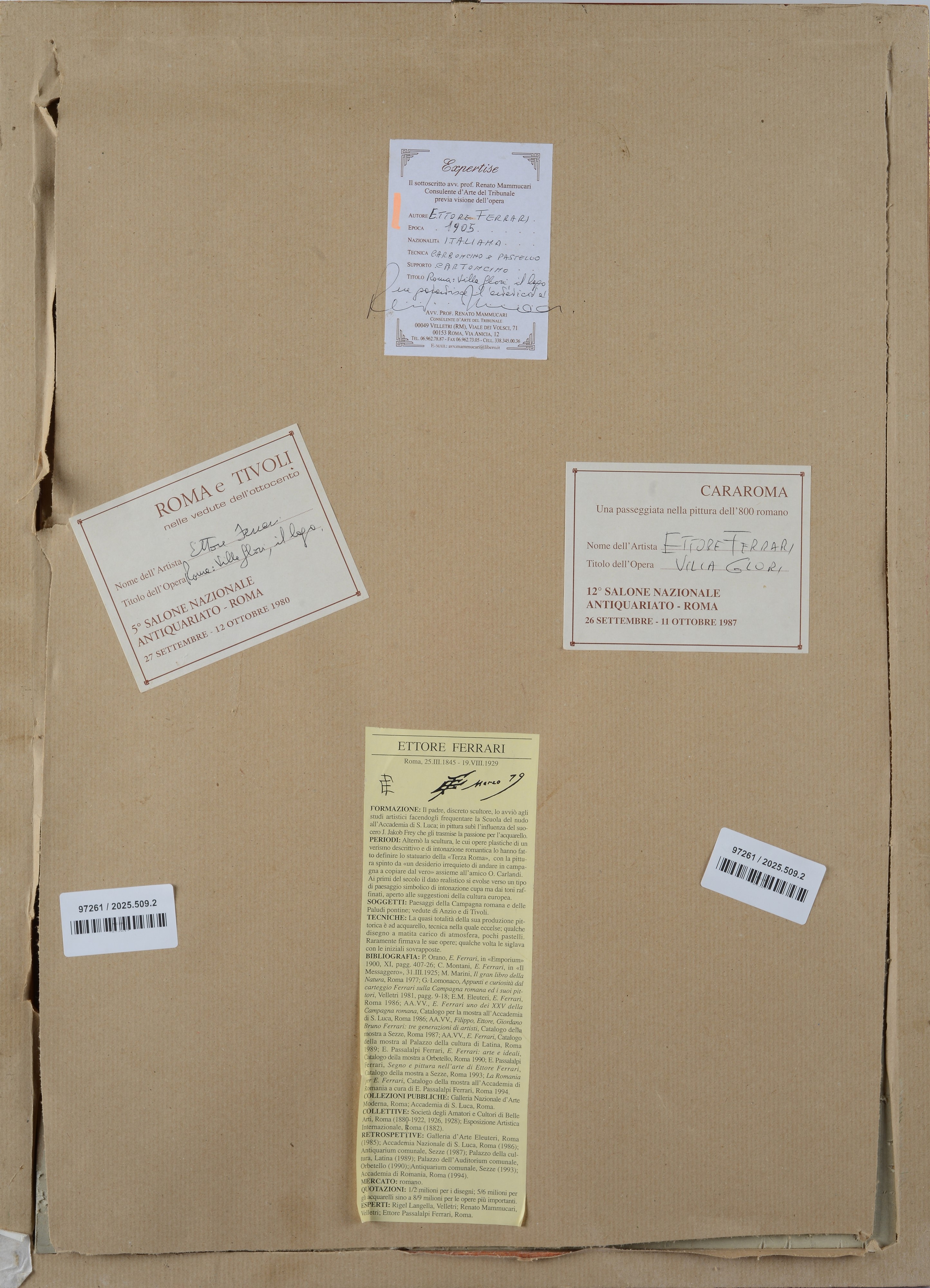 Paesaggio con alberi