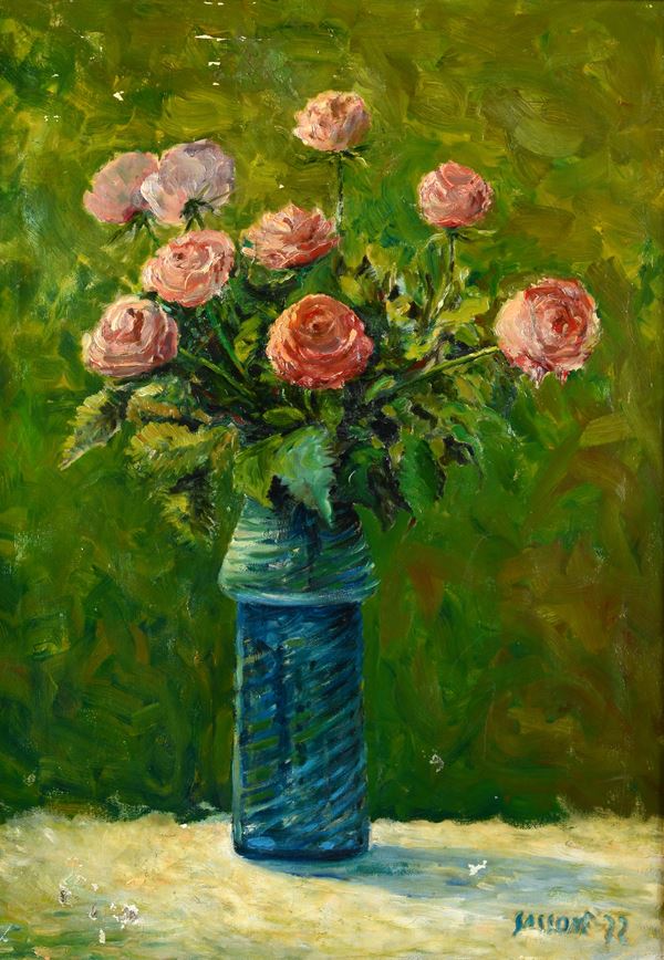 Nicola Sassone - Vase of flowers