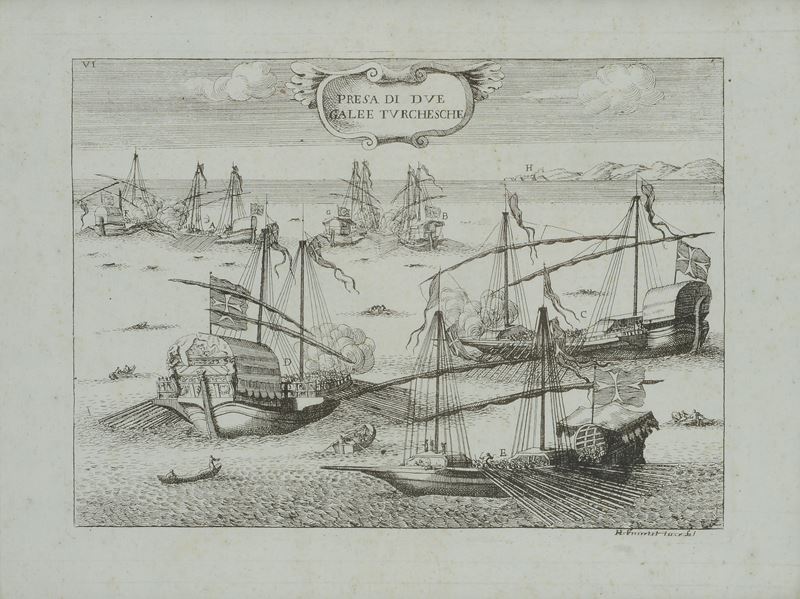 Presa di due galee turchesche